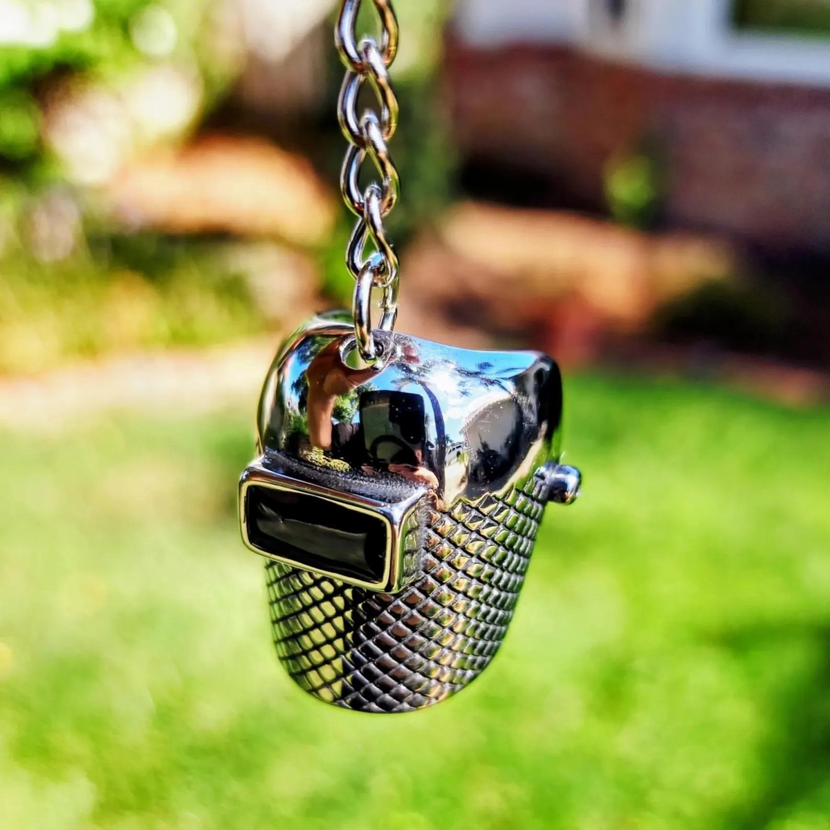 Welding Hood Keychain