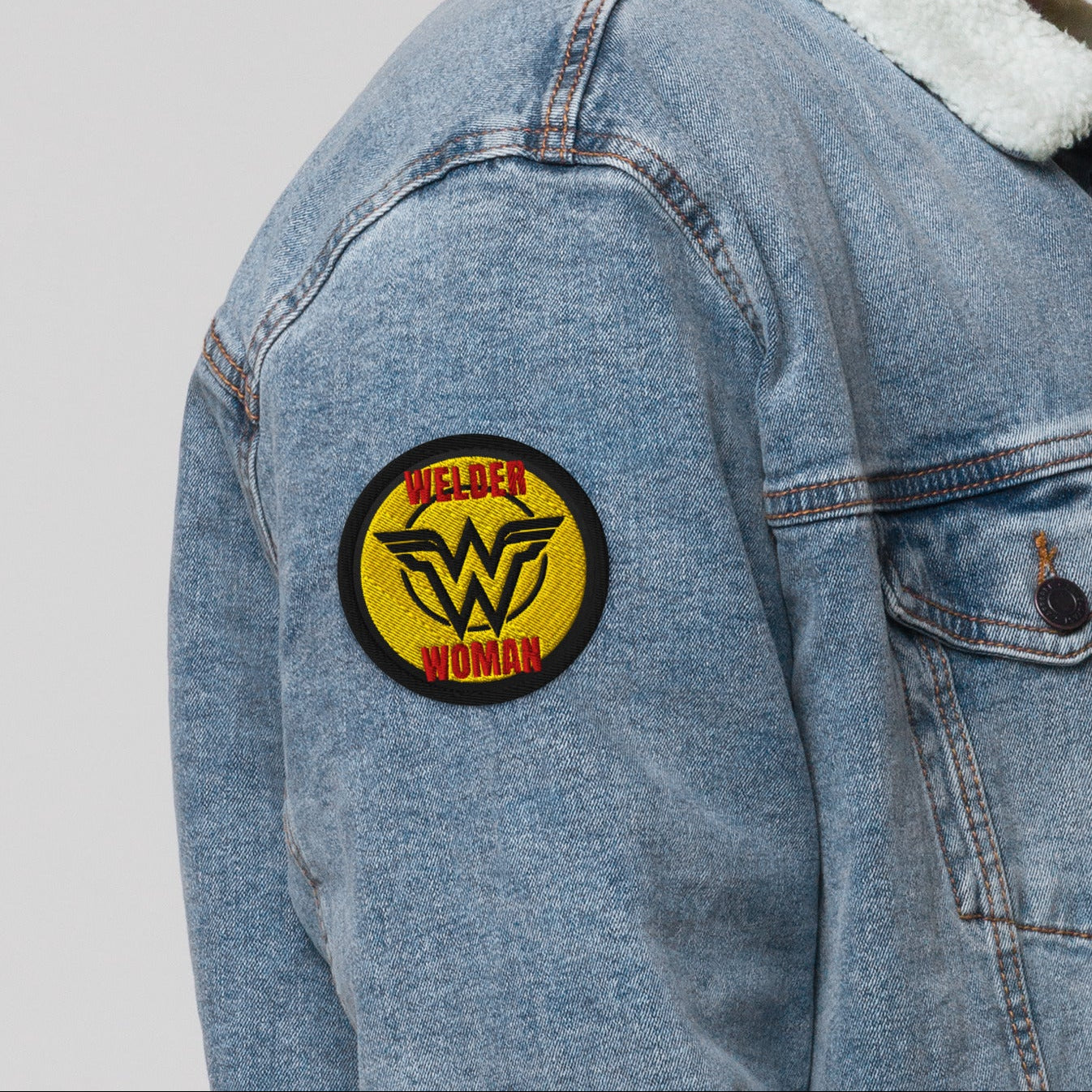 Welder Woman Patch