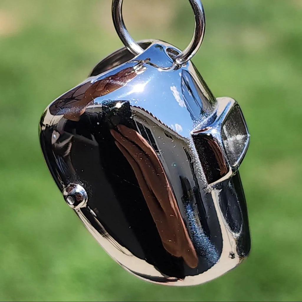 Welding Hood Necklace, 316L Stainless Steel, Industrial Chain, Graduation Gift, Welder Gift, Union Welder, Dad Gifts, Blue Collar, Keychain