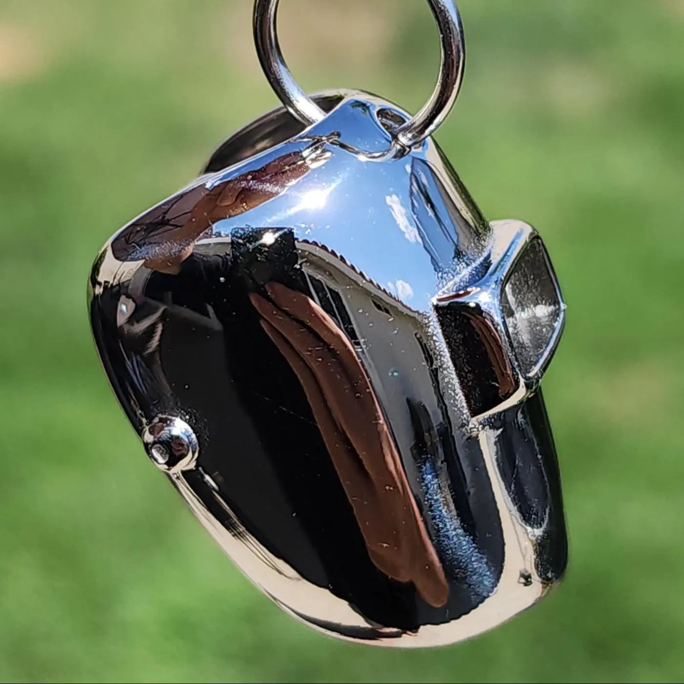 Welding Hood Necklace, 316L Stainless Steel, Industrial Chain, Graduation Gift, Welder Gift, Union Welder, Dad Gifts, Blue Collar, Keychain