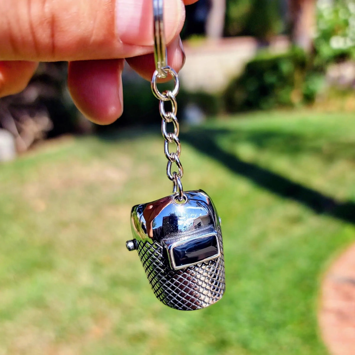 Welding Hood Keychain