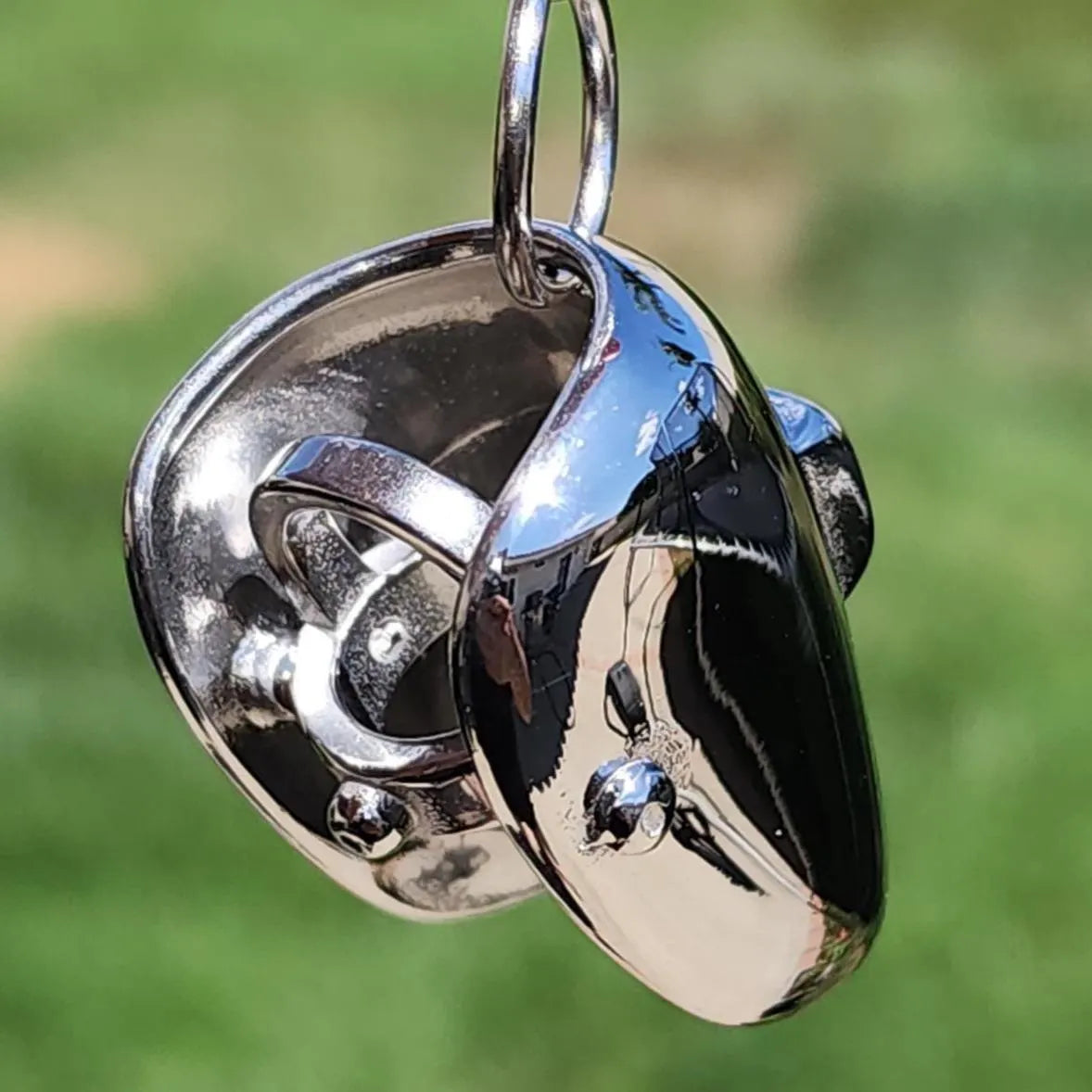 Welding Hood Necklace, 316L Stainless Steel, Industrial Chain, Graduation Gift, Welder Gift, Union Welder, Dad Gifts, Blue Collar, Keychain