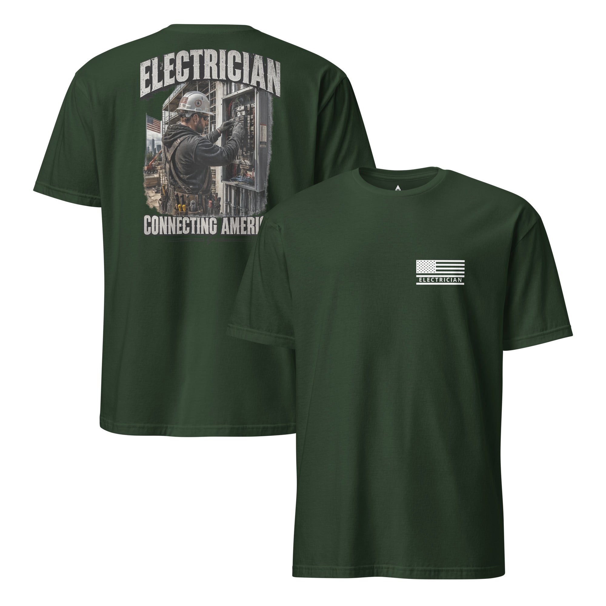 Electrician Shirt, Electrician Gift, Lineman Shirt, Apprentice Electrician, Union Electrician, Construction Shirt, Blue Collar