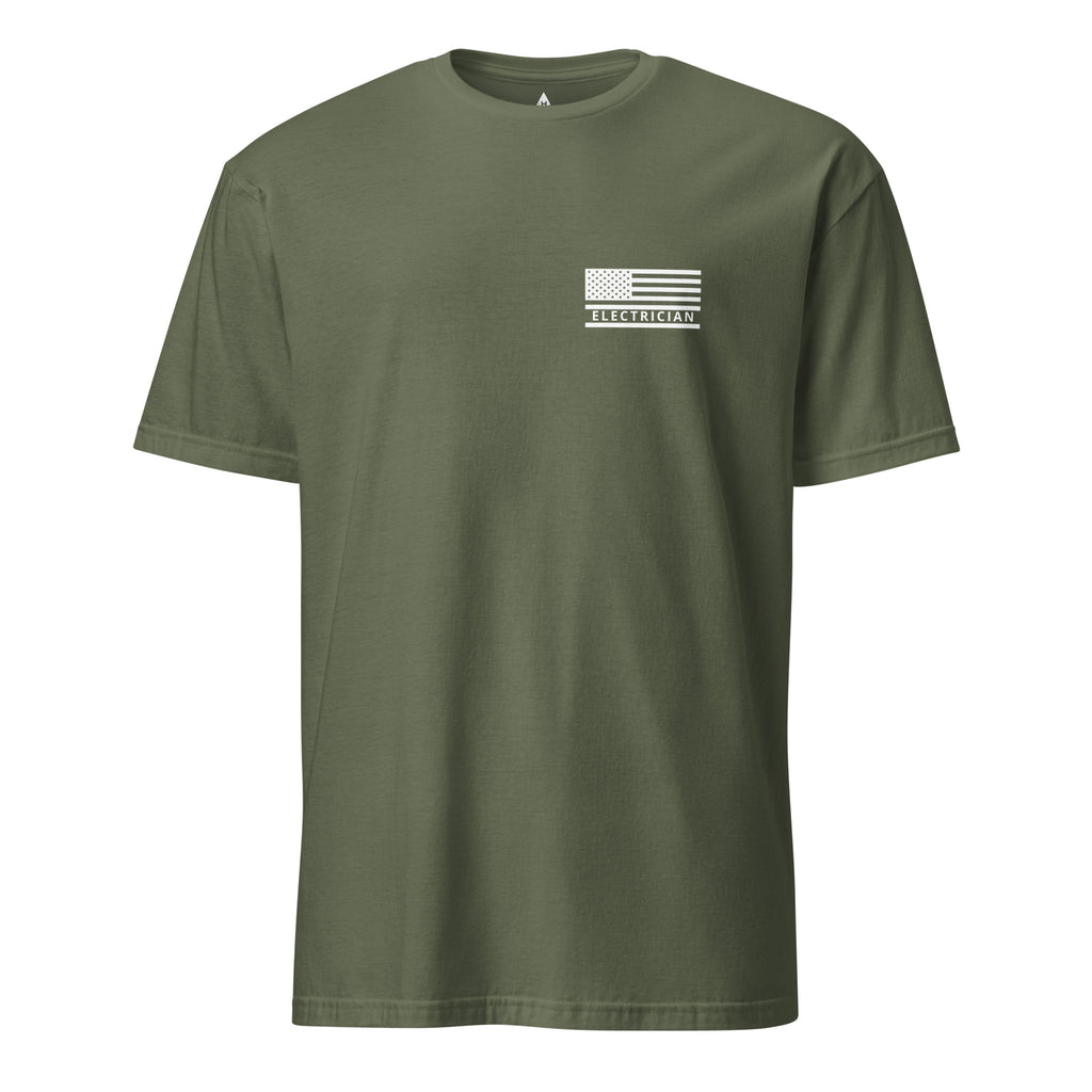Electrician Shirt, Electrician Gift, Lineman Shirt, Apprentice Electrician, Union Electrician, Construction Shirt, Blue Collar